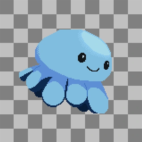 Octopus Plush Model